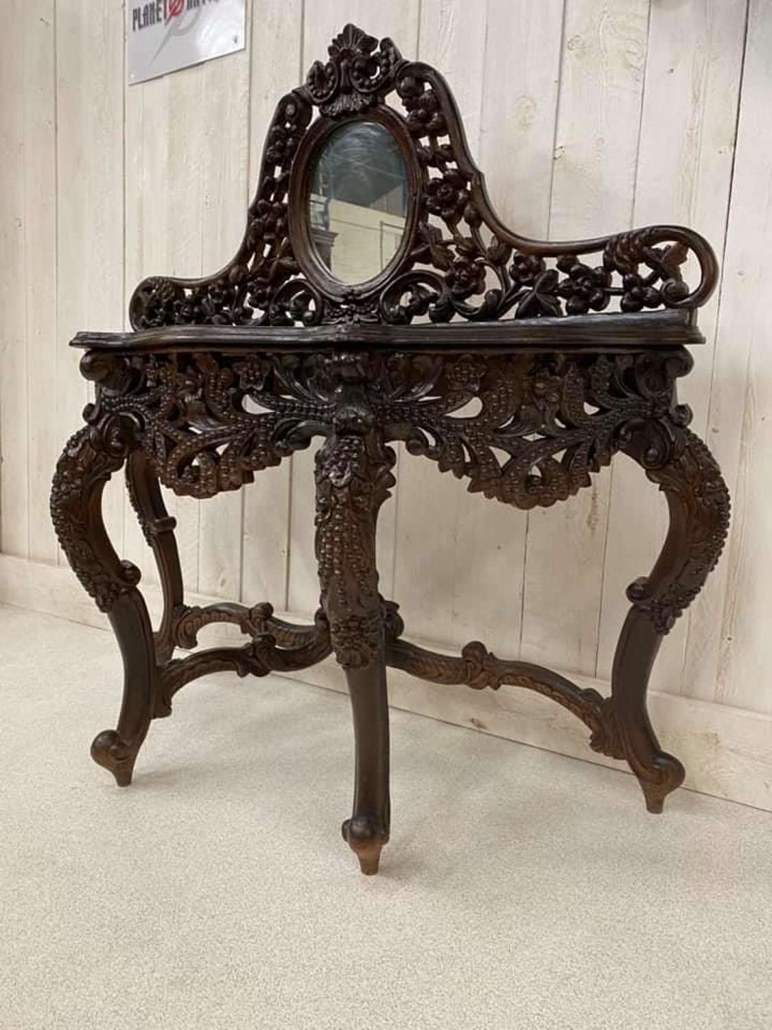 Eastern Carved Console Table