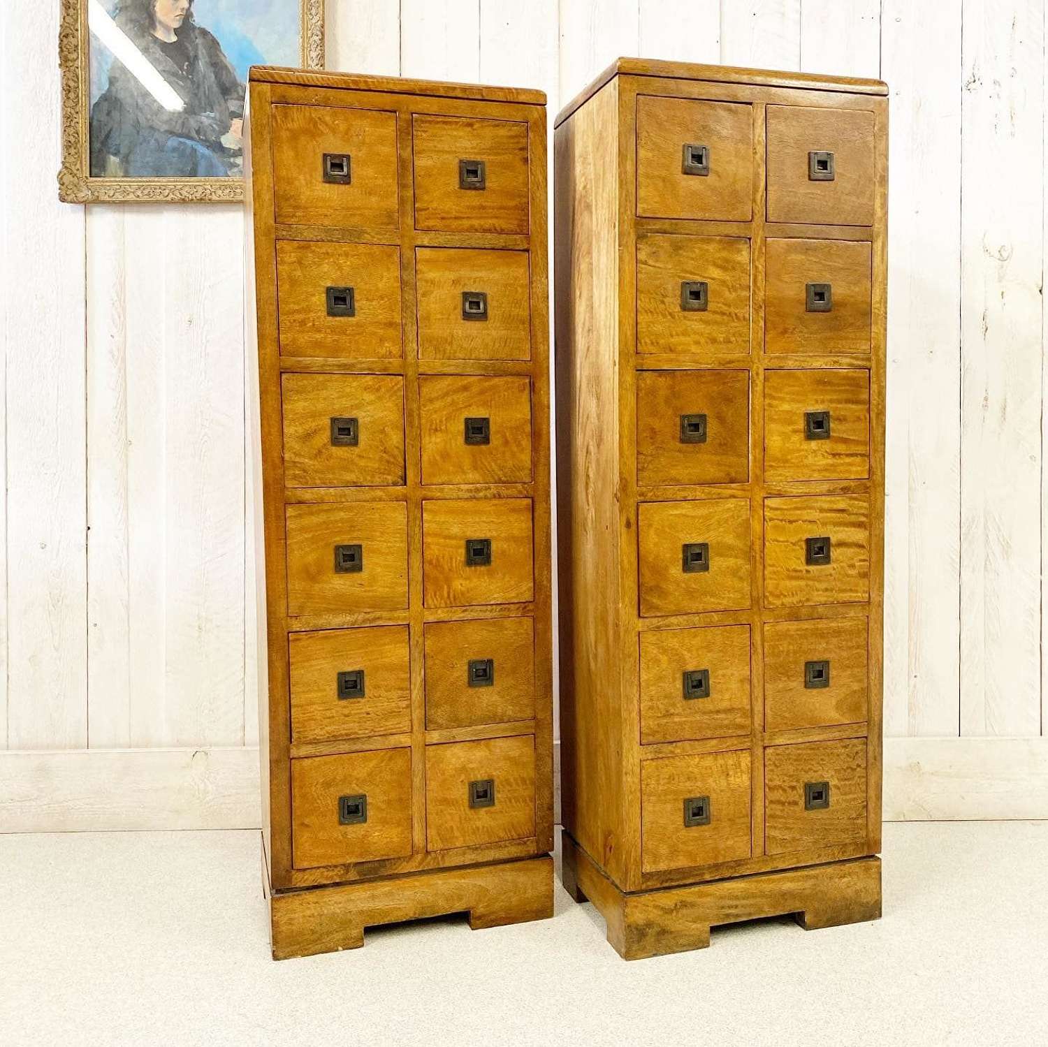 Pair of Apothecary Style Drawers