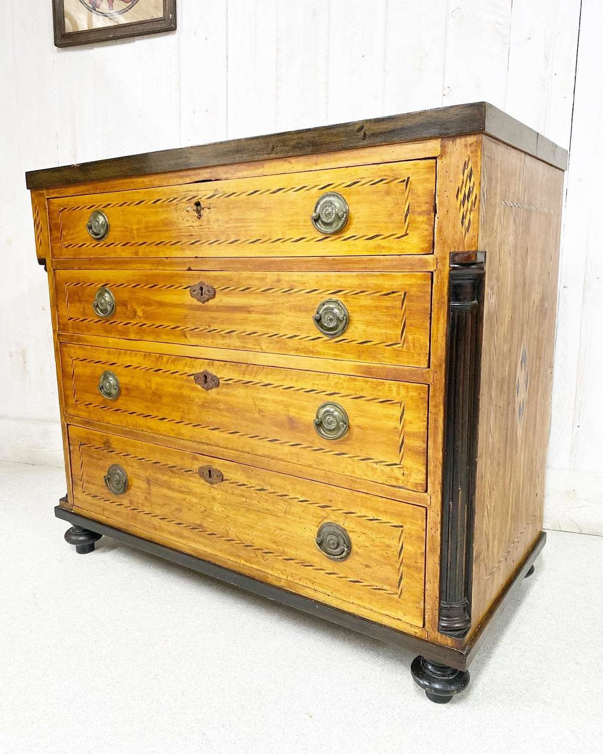French Fruitwood Chest of Drawers