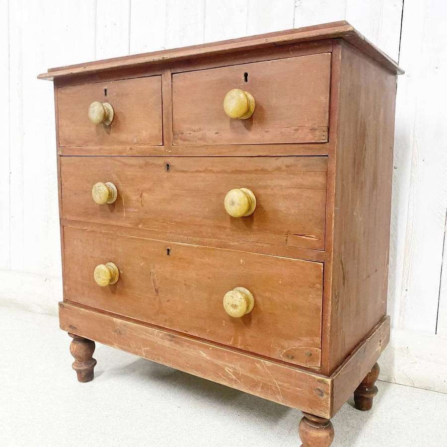 Victorian Pine Chest of Drawers