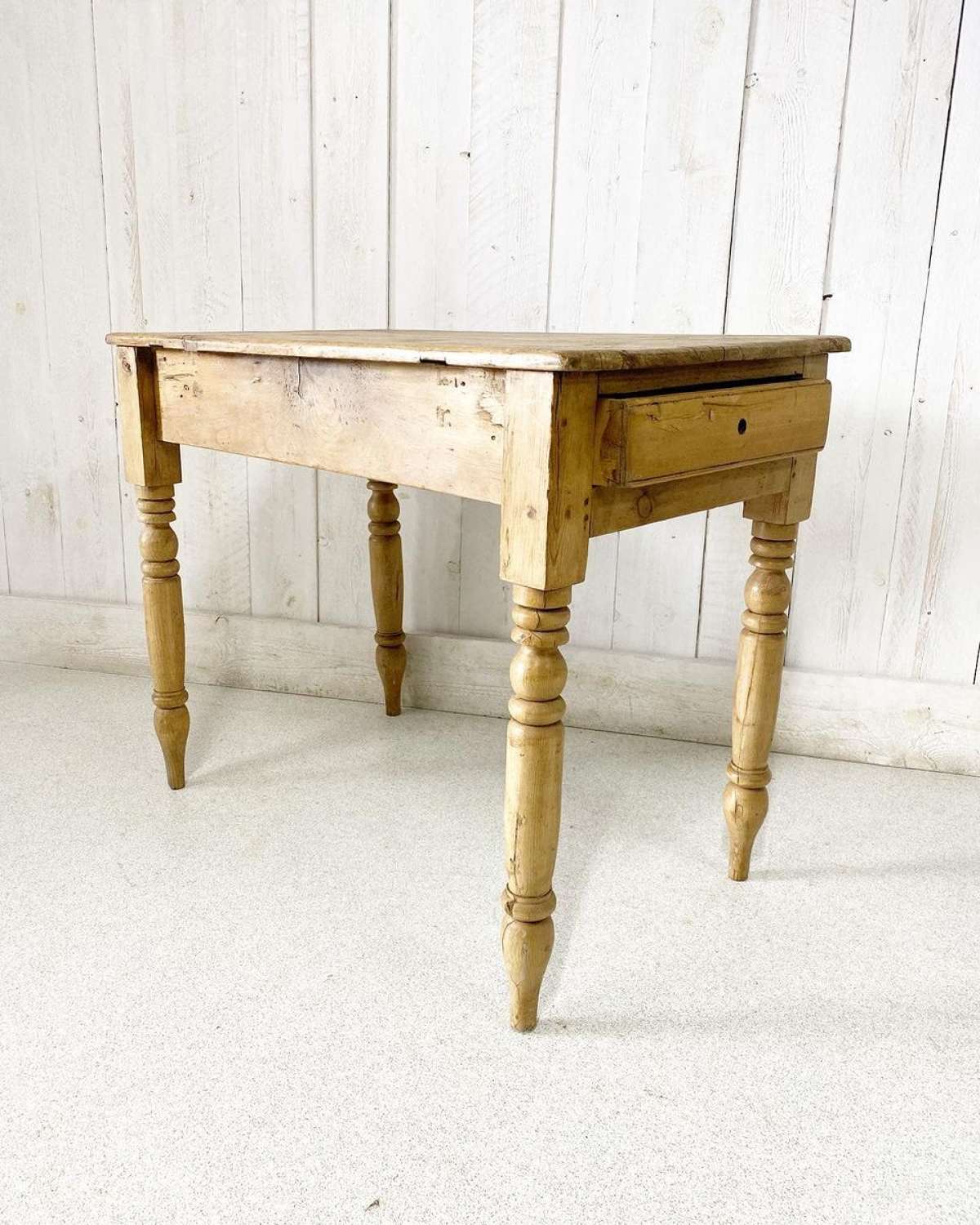 Victorian Pine Compact Dining Table