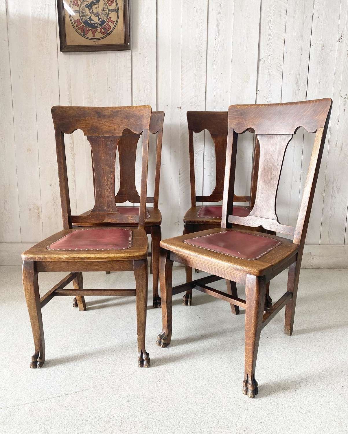 Set of Four Victorian Chairs