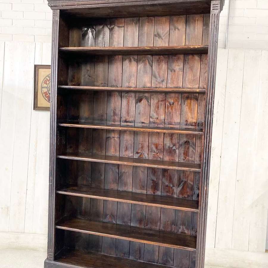 Large Pine Bookcase