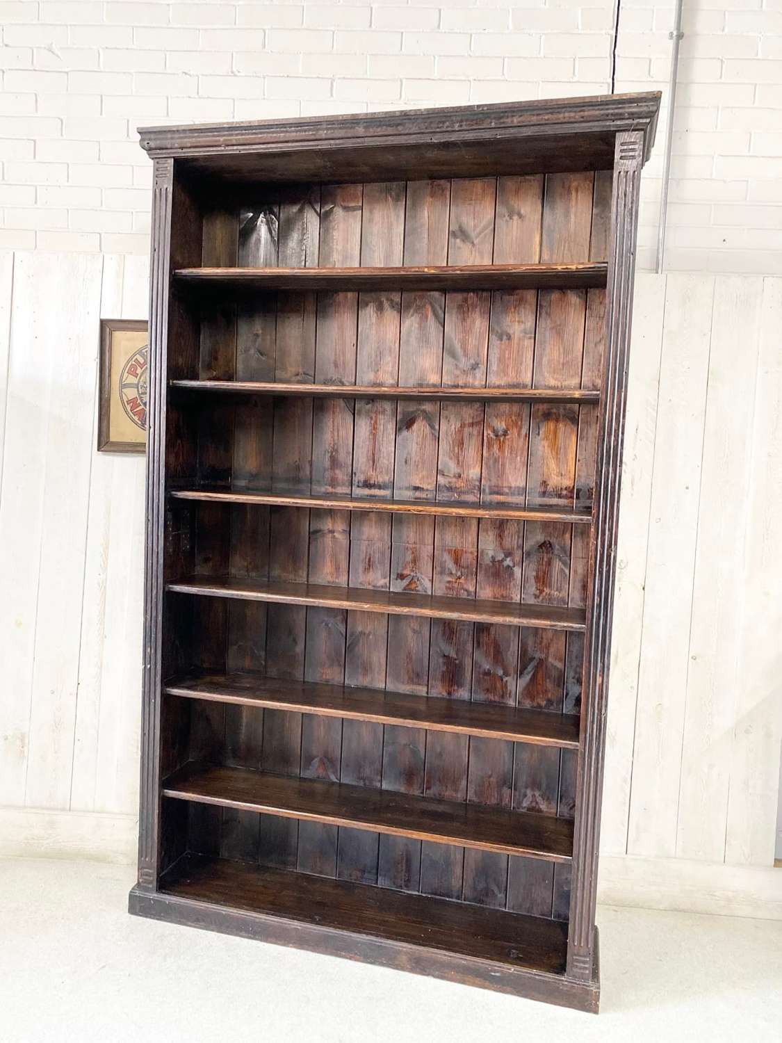 Large Pine Bookcase