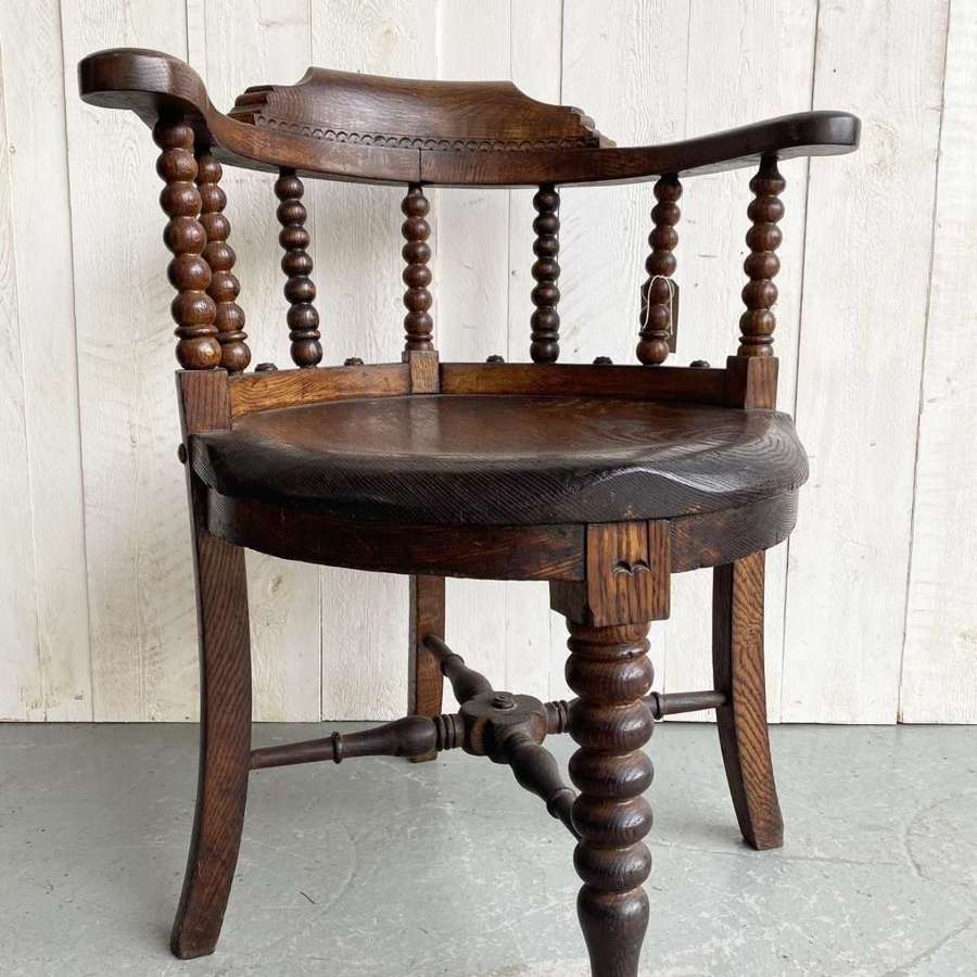 Victorian Bbbin Turned Desk chair